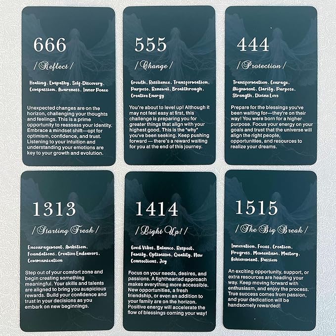 Angel Numbers Oracle Cards for Beginners